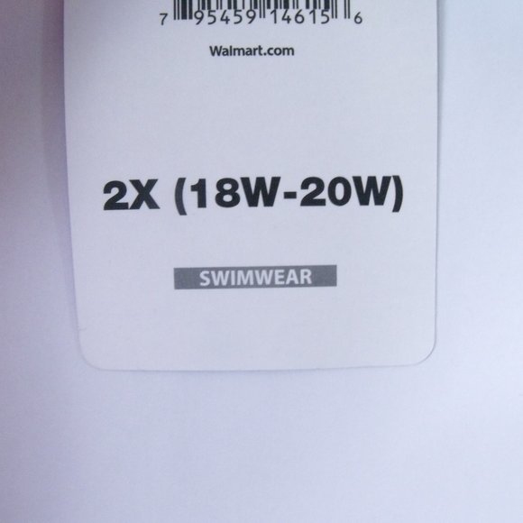 Catalina Plus Pink Polka Dot Tankini Swim Top 2X - Picture 6 of 6